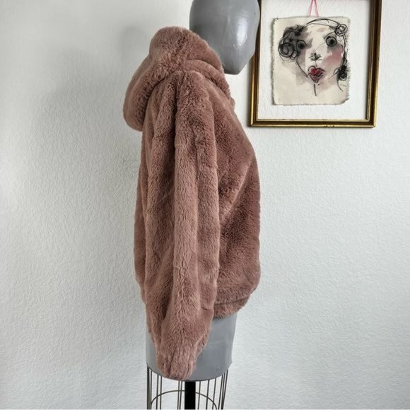 French Connection Arabella Faux Fur Hooded Jacket - Picture 5 of 13